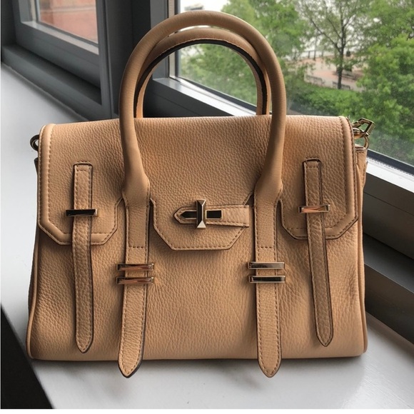 Rebecca Minkoff Mini Jules Satchel in Biscuit - Picture 3 of 5